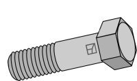 Sechskantschraube mit Feingewinde - M20x1,5X50 - 10.9