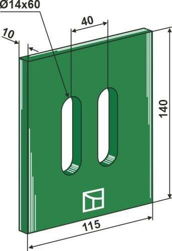 Greenflex Kunststoff-Abstreifer für Packerwalzen