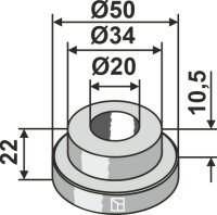 Buchse Ø50