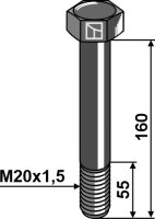 Schraube M20x1,5x160 - 10.9