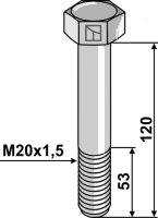 Schraube M20x1,5
