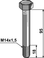 Schraube - M14x1,5 - 10.9