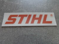 Aufkleber (STIHL-Logo) orange